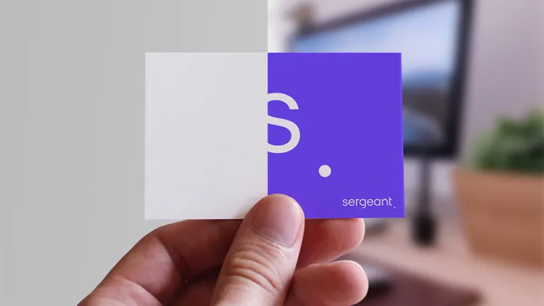 Sergeant Visitenkarte