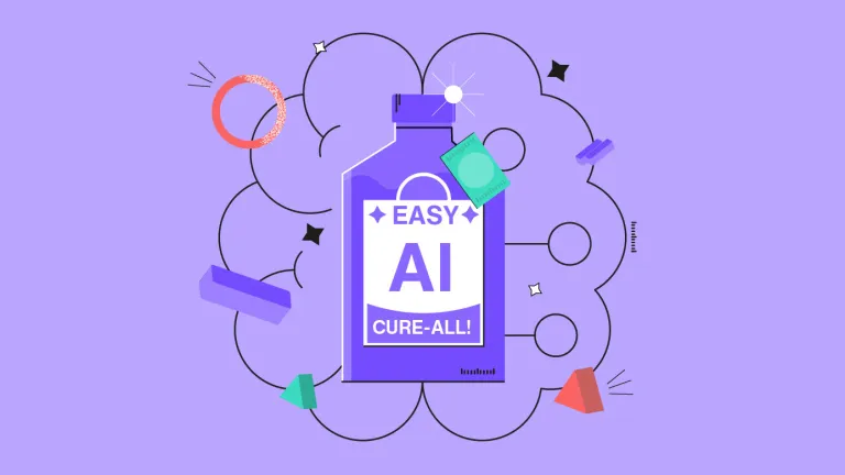 AI cure-all medicine bottle