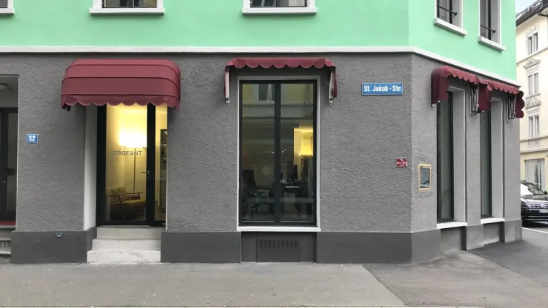 Our second office at St. Jakobsstrasse 52 used to be a cabaret