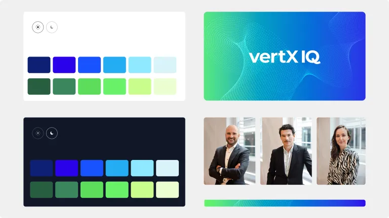 VertX IQ Brand Elements