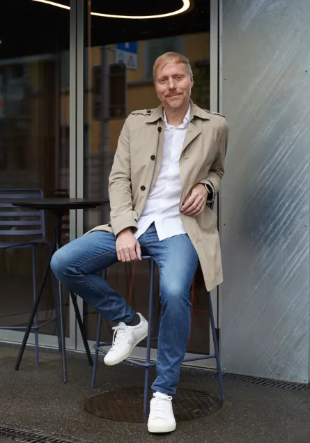 Portrait of Michel Müller, CEO & Partner at Sergeant Agency