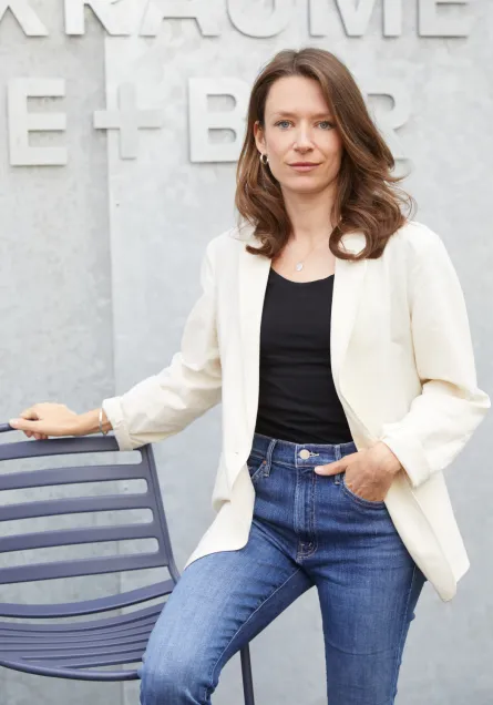 Portrait of Natascha Müller-Kuhn, Senior Brand & UX/UI Designer at Sergeant Agency