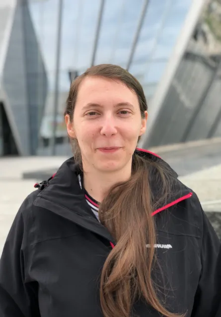 Portrait of Tina Panzalovic, Senior Frontend Developer at Sergeant Agency